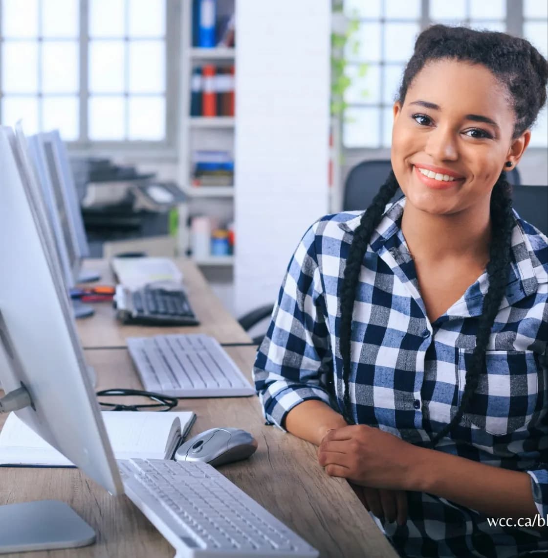 People working on a project